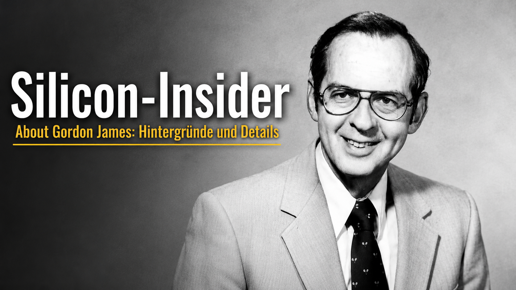 silicon-insider about gordon james