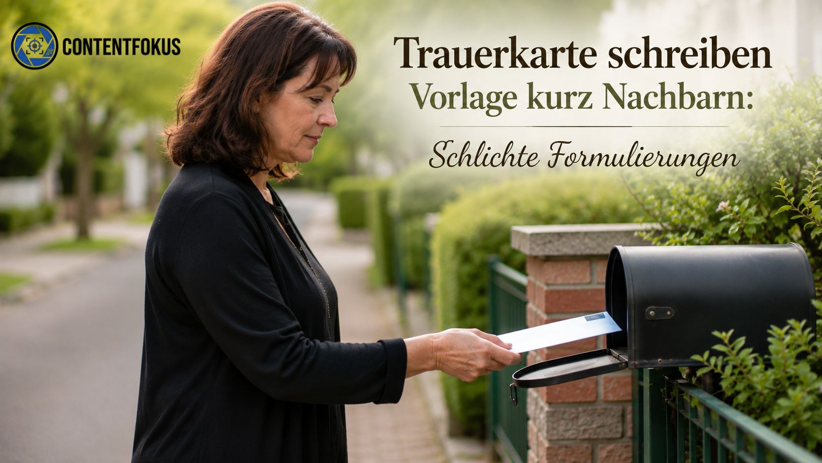 trauerkarte schreiben vorlage kurz nachbarn