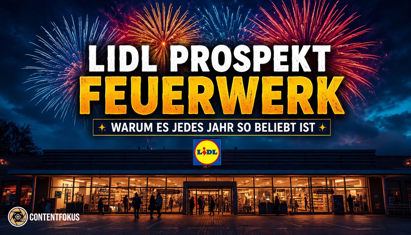 Warum das Lidl Prospekt Feuerwerk jedes Jahr so beliebt ist