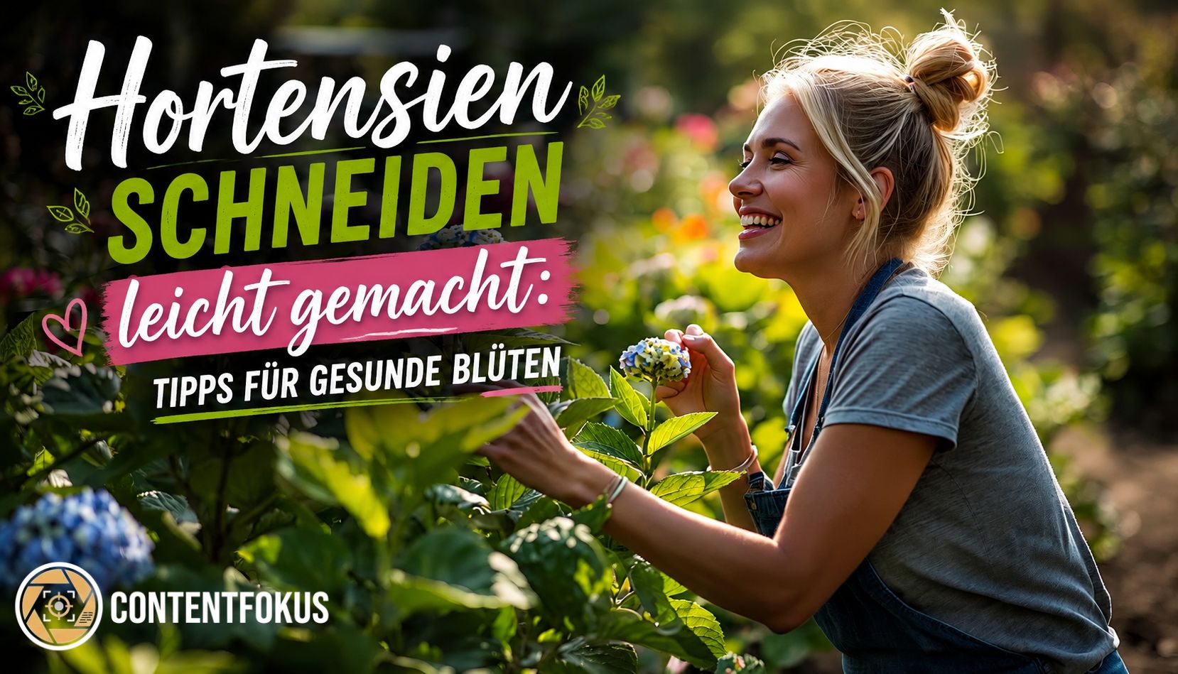 Hortensien schneiden leicht gemacht: Tipps für gesunde Blüten