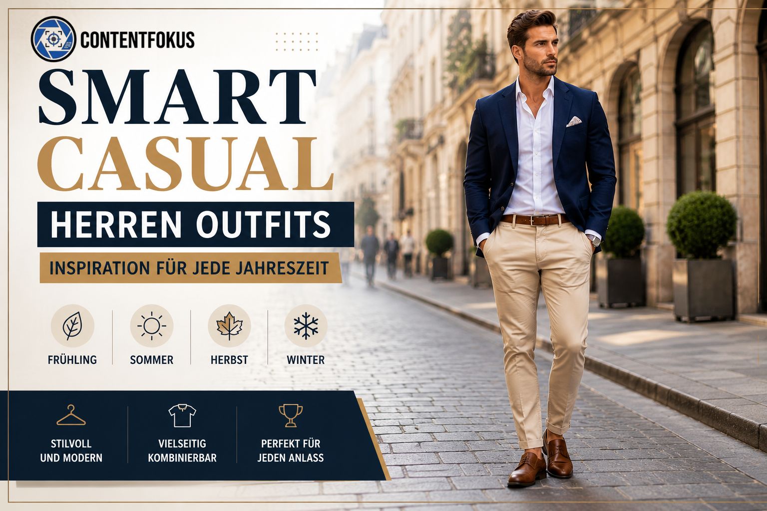 Smart Casual Herren Outfits: Inspiration für jede Jahreszeit