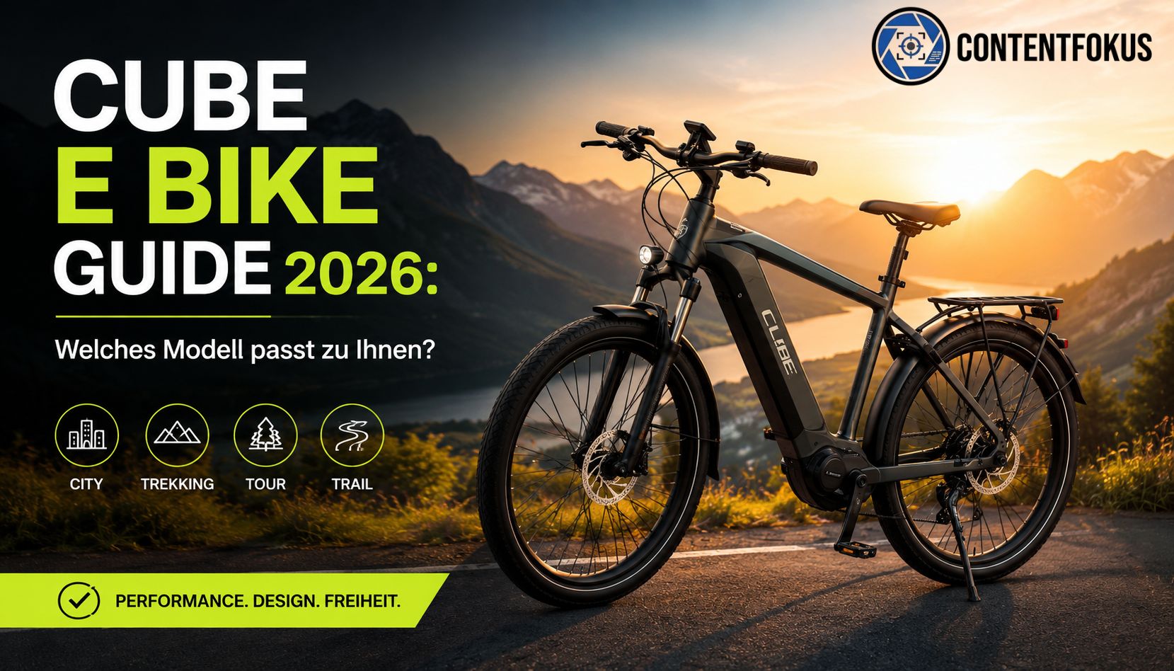 Cube E Bike Guide 2026: Welches Modell passt zu Ihnen?