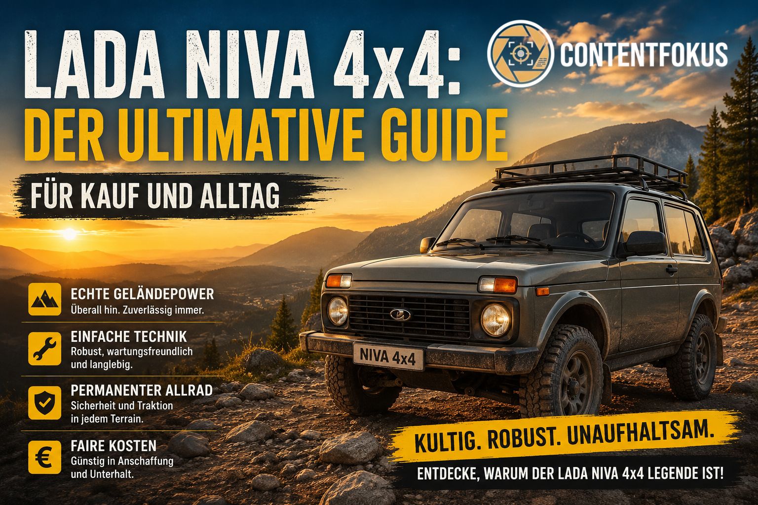Lada Niva 4×4: Der ultimative Guide für Kauf und Alltag