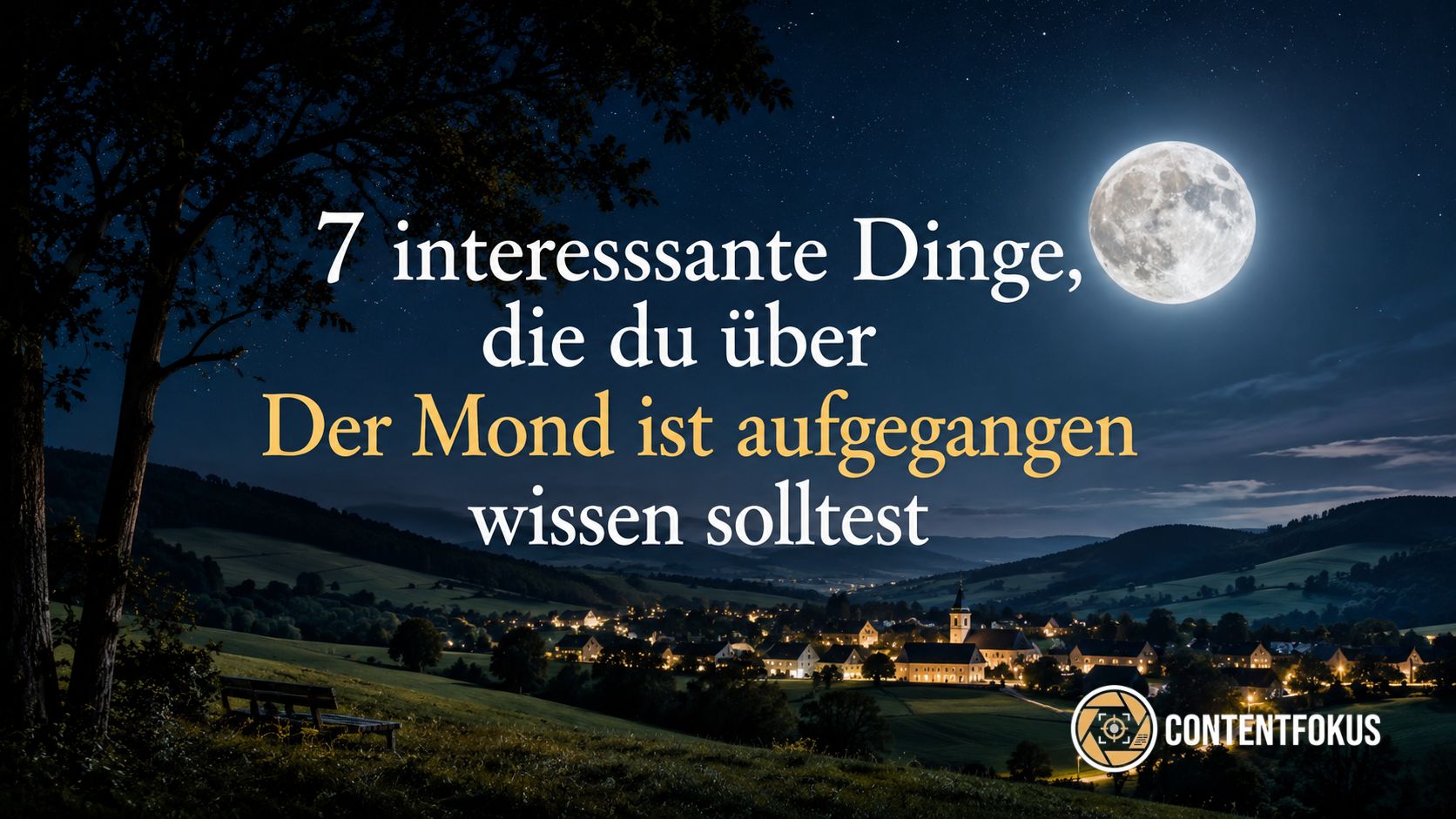 7 interessante Dinge, die du über Der Mond ist aufgegangen wissen solltest