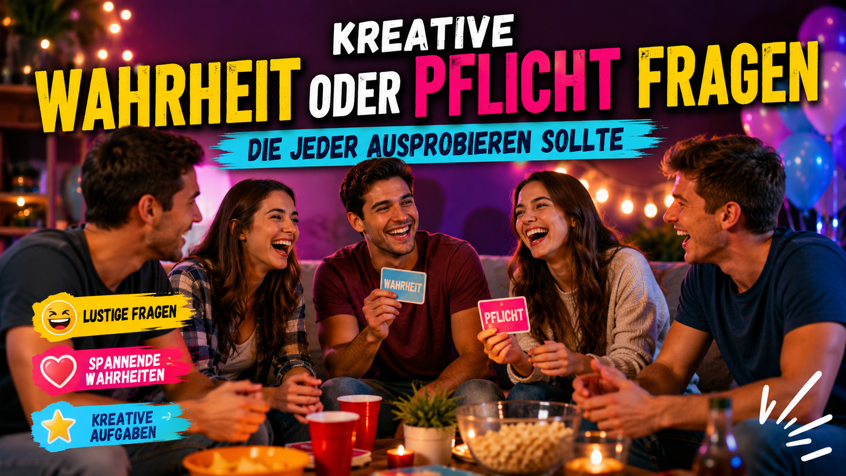 Kreative Wahrheit oder Pflicht Fragen, die jeder ausprobieren sollte
